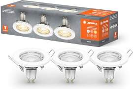 LEDVANCE Einbaustrahler Weiß inkl. wechselbarem