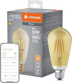 LEDVANCE Smarte LED-Lampe mit WiFi Technologie in