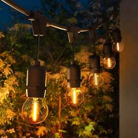 Ledvion - LED Lichterkette, 5M, Inklusive 6x Gold