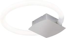 LED Wand- & Deckenleuchte KARLSSON, 26cm, Chrom
