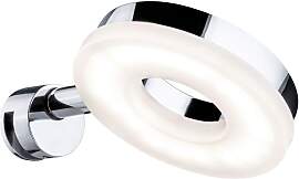 LED-Wandleuchte Becrux in Chromfarben Wandlampe