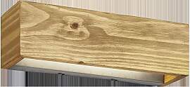 LED-Wandleuchte Brad in Naturfarben max. 13,5 Watt 