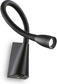 LED-Wandleuchte Goose AP Schwarz max. 3 Watt