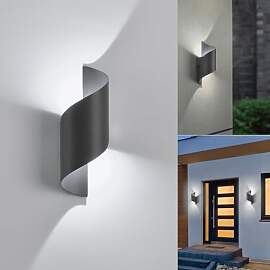 LED Wandleuchte Innen/Außen,10W Außenleuchte