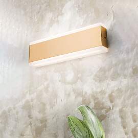 LED Wandleuchte REDO, Gold