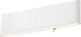 LED-Wandleuchte Siegfried in Weiß max. 12 Watt