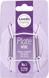 Leeds Display, Teller-Drähte, Nr. 1, 7,6-12,7 cm