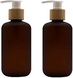 Leere Kunststoff-Pumpflasche, 250 ml, 2 Stück,