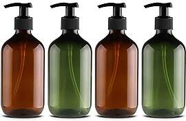 Leere Pumpflaschen, 300 ml Nachfüllbare Flasche