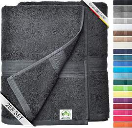 leevitex® Handtuch-Set, flauschig und saugstark,
