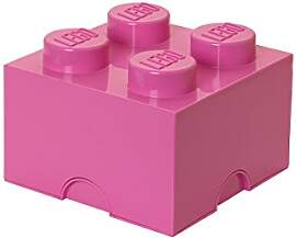 LEGO Aufbewahrungsstein, 4 Noppen, Stapelbare
