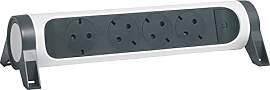 LEGRAND, Drehbare Steckdosenleiste, 4-fach