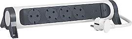 LEGRAND, Drehbare Steckdosenleiste, 4-fach