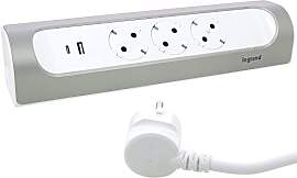 LEGRAND, Ecksteckdosenleiste, 45°abgewinkelt,
