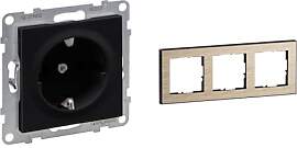 LEGRAND, SEANO+ Set, 3x Schutzkontakt-Steckdose