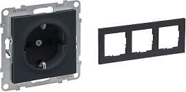 LEGRAND, SEANO+ Set, 3x Schutzkontakt-Steckdose