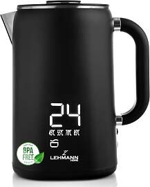 Lehmann Edelstahl Wasserkocher mit