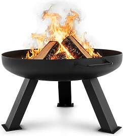 Lehmann Feuerschale Ø 60 cm - 3 stabile Füße, 2 