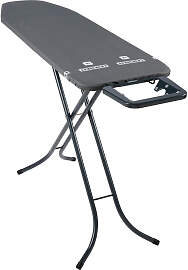 Leifheit Bügelbrett Classic M Black, Schwarz,