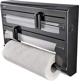 Leifheit Wandrollenhalter Parat Black,