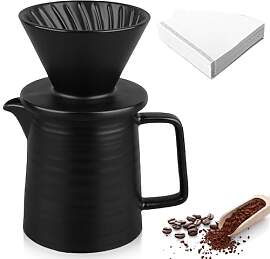 Leikurvo Pour Over Kaffeebereiter Set, 450ml