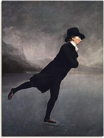 Leinwandbild ARTLAND "Pfarrer Robert Walker