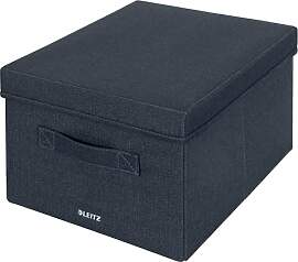 Leitz Aufbewahrungsbox mit Deckel aus Stoff,