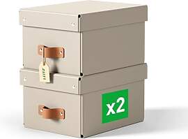 Leitz Puro Aufbewahrungsbox mit Deckel, Klein,
