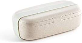 Lékué Lunchbox Individual to Go Organic, Beige,