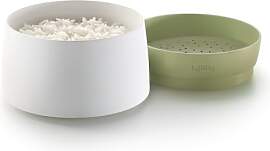 Lékué Quinoa und Reiskocher, Kunststoff, Weiss,