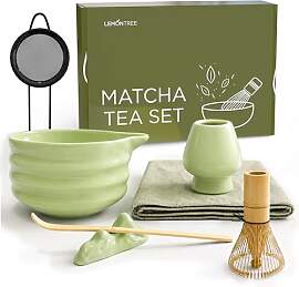 Lemontree Matcha Set - 7-teiliges Matcha Tee Set