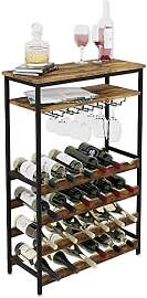 Lenmar, Weinregal aus Metall für Flaschen, 7-30