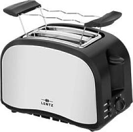 LENTZ Toastautomat 74140 schwarz Edelstahloptik