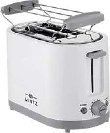 LENTZ Toastautomat 74273 weiß hellgrau Kunststoff 