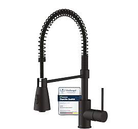 Lenz Küchenarmatur KALANI² in schwarz matt –