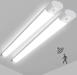 LEOEU 2x 36W LED Feuchtraumleuchte mit