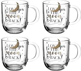 Leonardo Emozione Geschenk Tassen 4er Set,