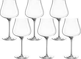 LEONARDO HOME Brunelli Burgunder-Gläser 6er Set