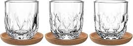 LEONARDO HOME GOCCE Kaffeeglas • 6tlg. Set • 3 