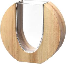 LEONARDO HOME Legno Vase, 1 Stück, Moderne Vase