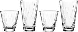 LEONARDO HOME Twist Gläserset, 12er Set,