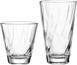 LEONARDO HOME Twist Gläserset, 12er Set,