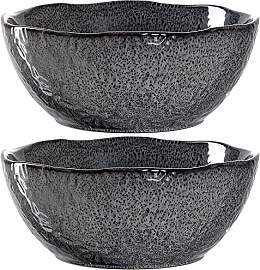 Leonardo Matera Keramik-Schalen, 2-er Set,