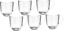 Leonardo Napoli Latte Macchiato-Tassen 6er Set,
