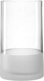 Leonardo Novara Deko-Vase aus satiniertem Glas,