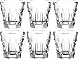 Leonardo Rock Wasser-Gläser, 6er Set,