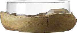 Leonardo Terra Deko Schale aus Glas mit