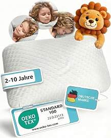 LEOSARA® Kinderkopfkissen - Ergonomisches