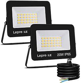 Lepro 20W LED Strahler Außen, 1700LM Superhell