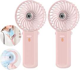 Lepwings Handventilator, 2 Stück Mini Ventilator